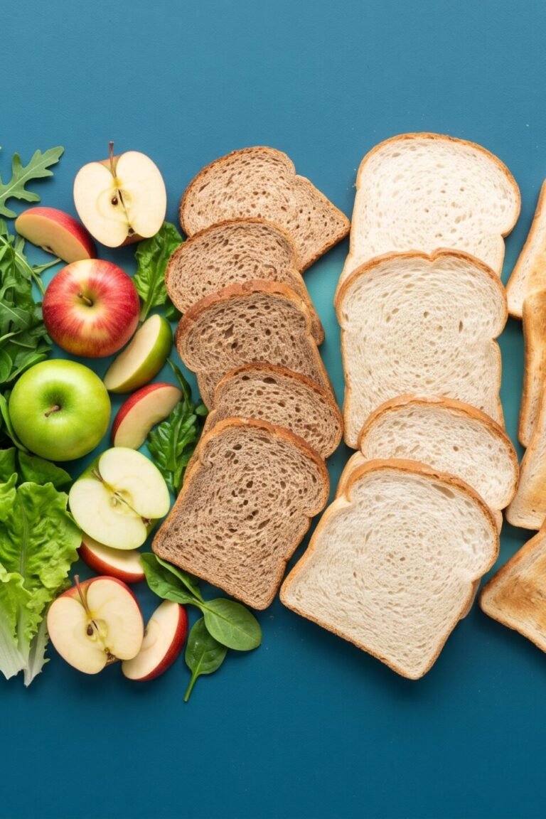 Lebensmittel-Spektrum vom niedrigen zum hohen glykämischen Index: von Linsen bis Weißbrot